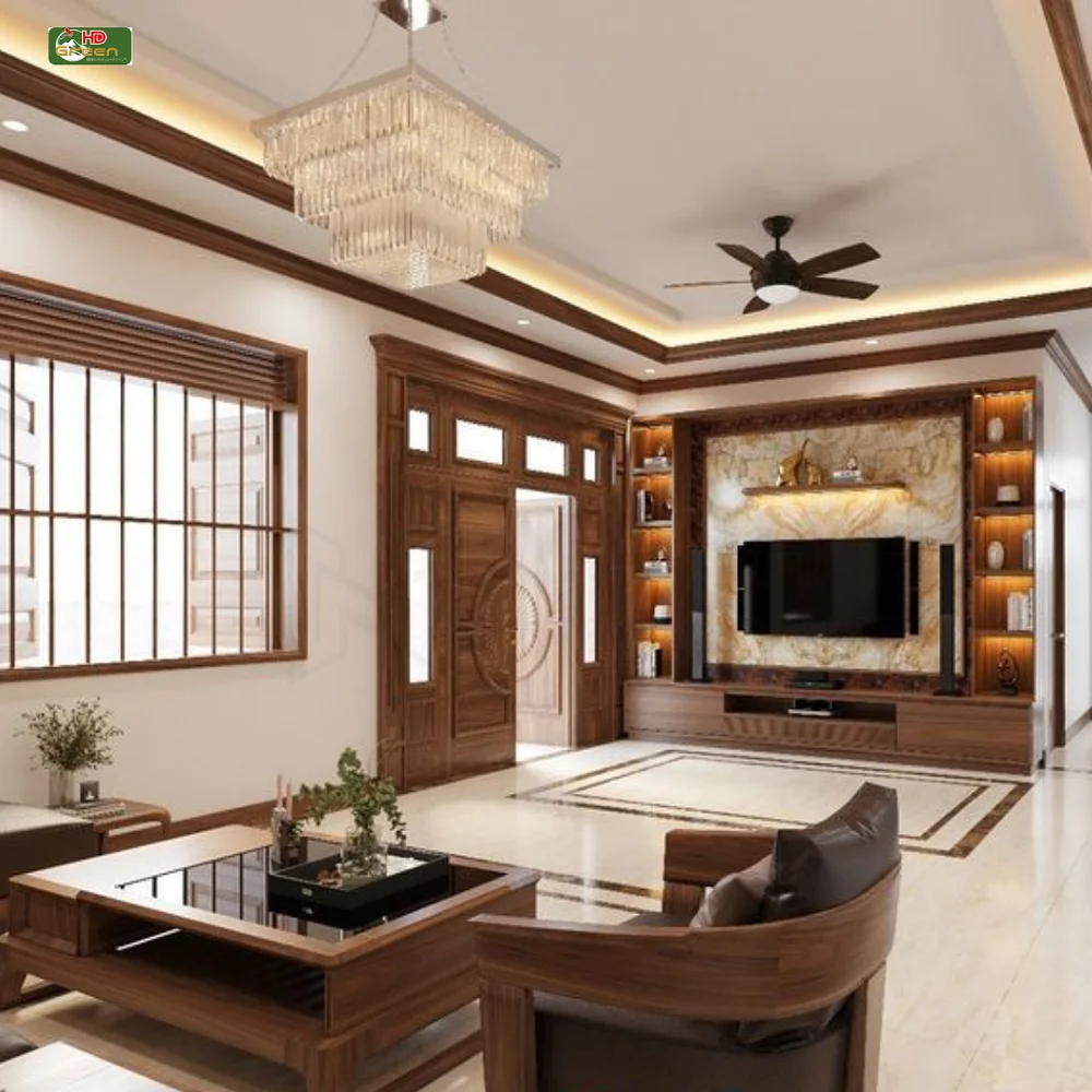 Chọn Màu Sơn Cho Nhà Nhiều Đồ Gỗ: 8 Màu Đẹp, Dễ Phối